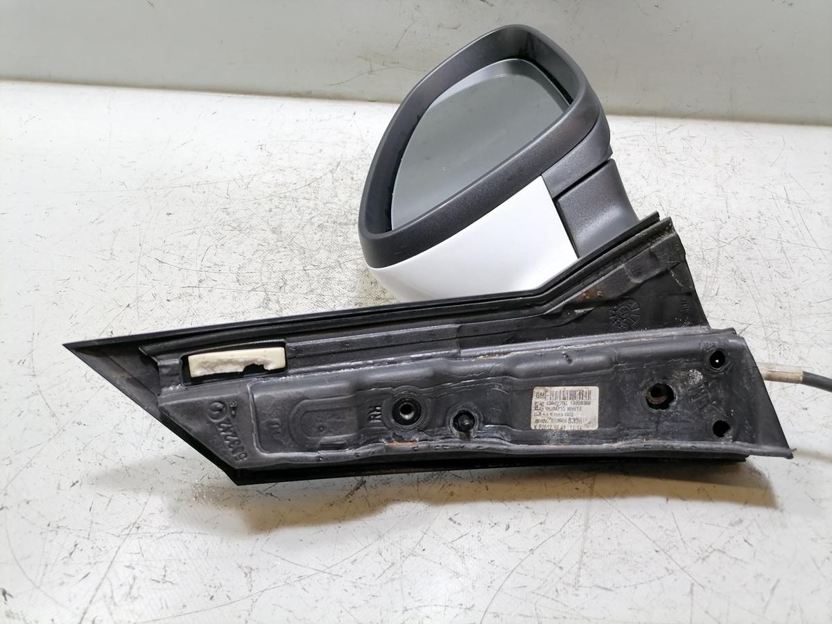Opel Astra J Sportstourer original Au&szlig;enspiegel rechts Z40R Schneewei&szlig; Bj.2012